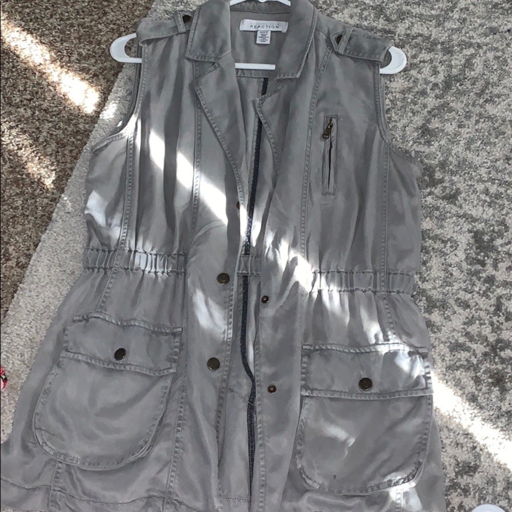 Gray Kenneth Cole vest
